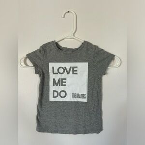 The Beatles 3T Grey Tshirt